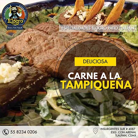 En Elogro Carne a la tampiqueña